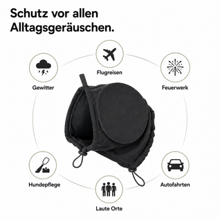 StillPfote Gehörschutz für Hunde