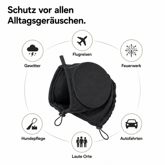 StillPfote Gehörschutz für Hunde